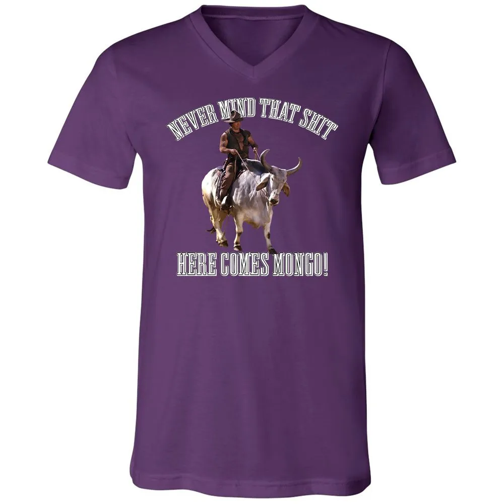 Unisex V-Neck T-Shirt - MV1V3Q4A - Team Purple - 9