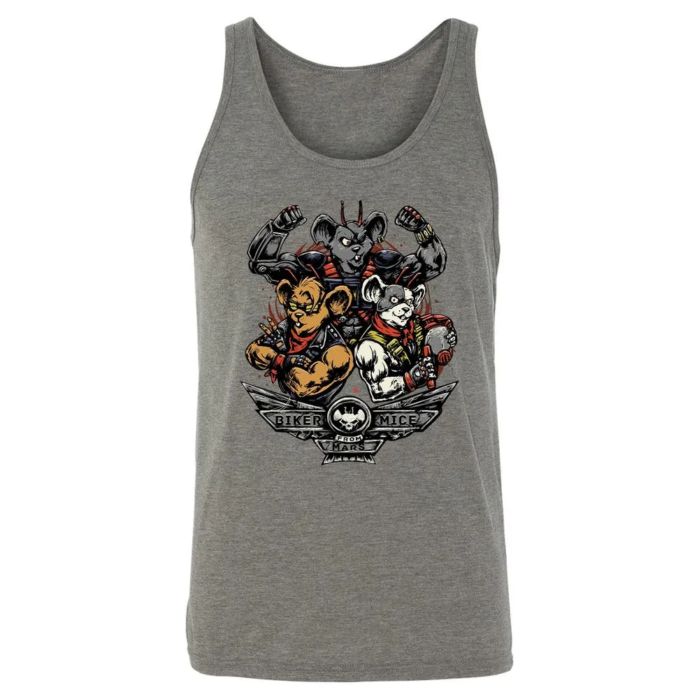 Unisex Jersey Tank - YUWTDX31 - Grey Triblend - 8
