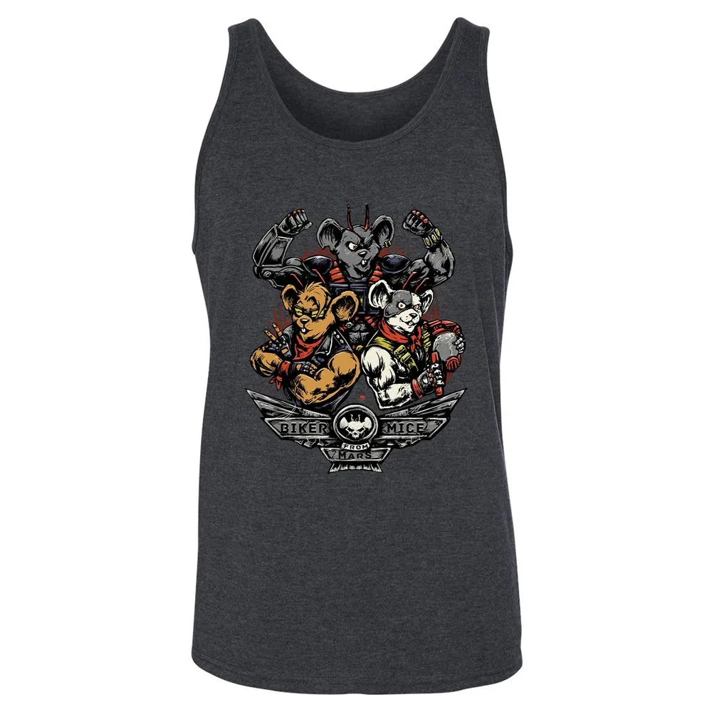 Unisex Jersey Tank - YUWTDX31 - Dark Grey Heather - 6