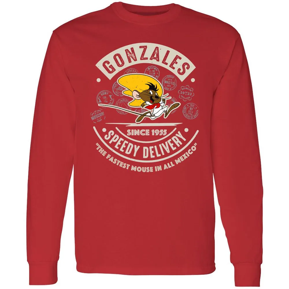 Long Sleeve T-Shirt - YRKE4GL3 - Red - 14