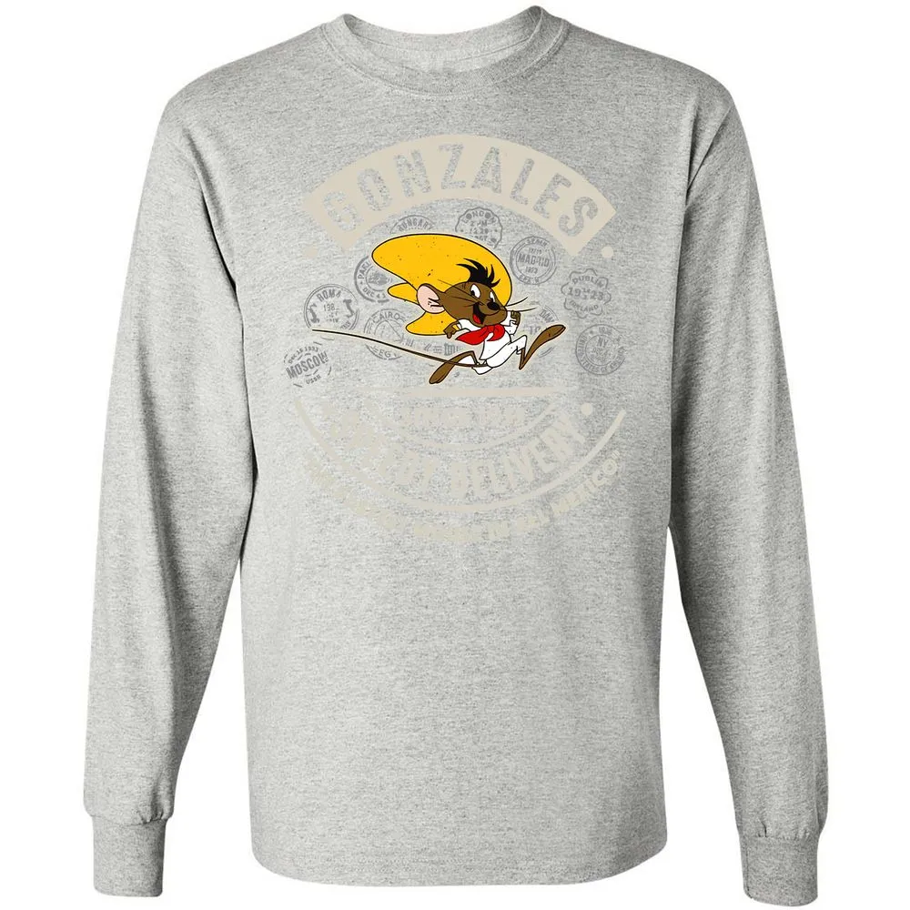Long Sleeve T-Shirt - YRKE4GL3 - Ash - 7