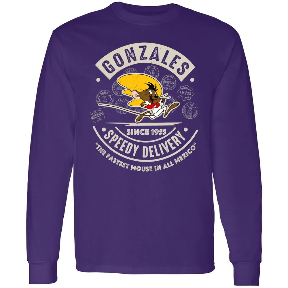 Long Sleeve T-Shirt - YRKE4GL3 - Purple - 13