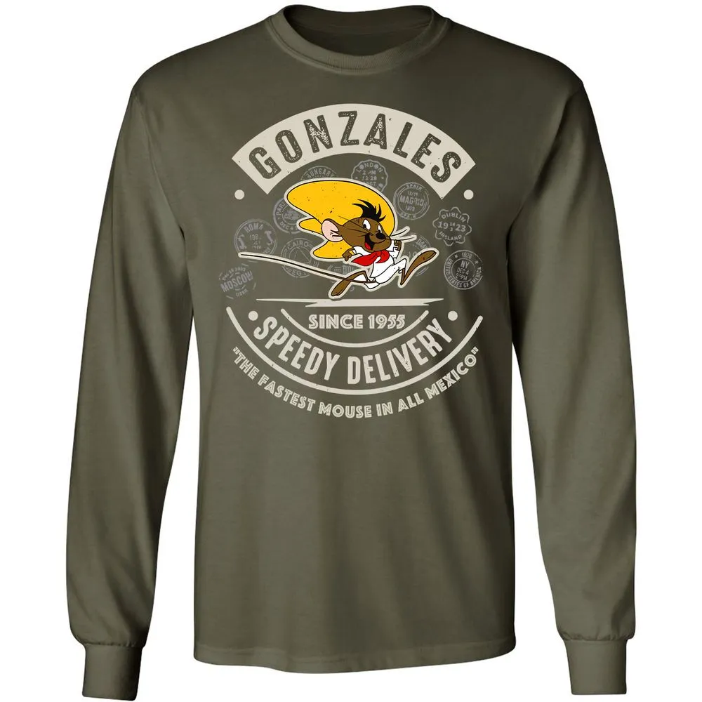 Long Sleeve T-Shirt - YRKE4GL3 - Military Green - 16