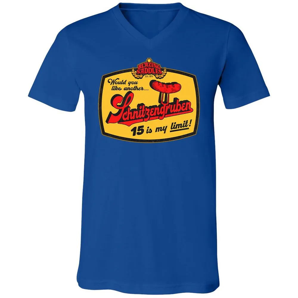 Unisex V-Neck T-Shirt - BSTA7B6U - True Royal - 4