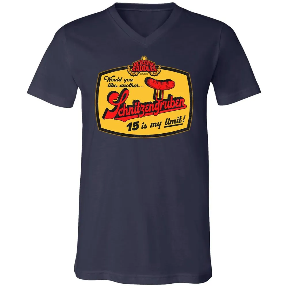 Unisex V-Neck T-Shirt - BSTA7B6U - Navy - 2