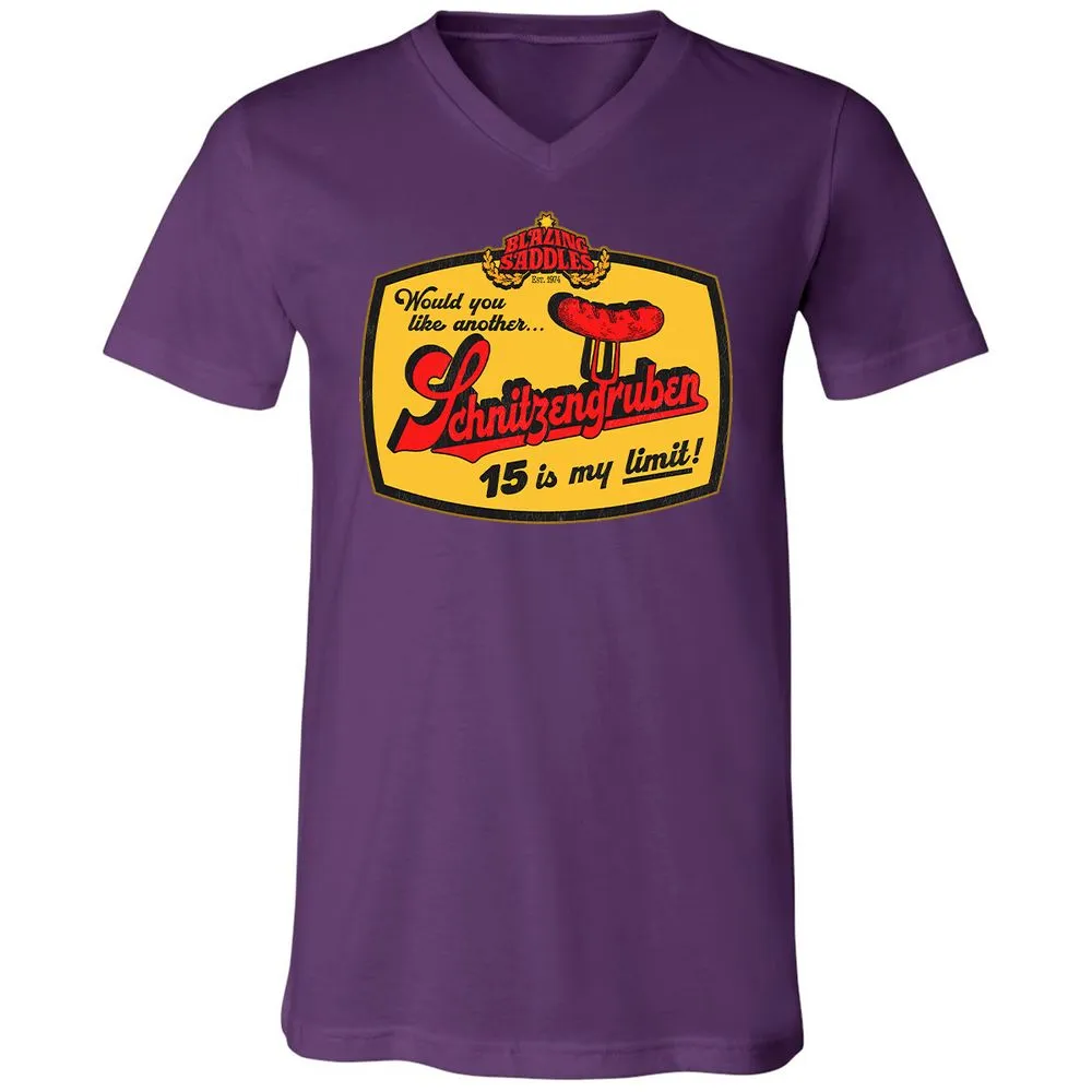 Unisex V-Neck T-Shirt - BSTA7B6U - Team Purple - 9