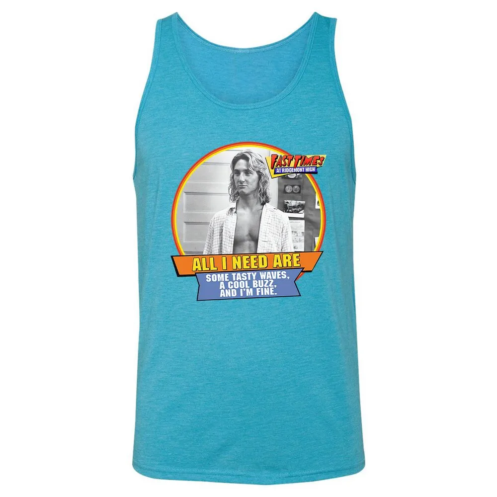 Unisex Jersey Tank - K96DBFEJ - Aqua Triblend - 3