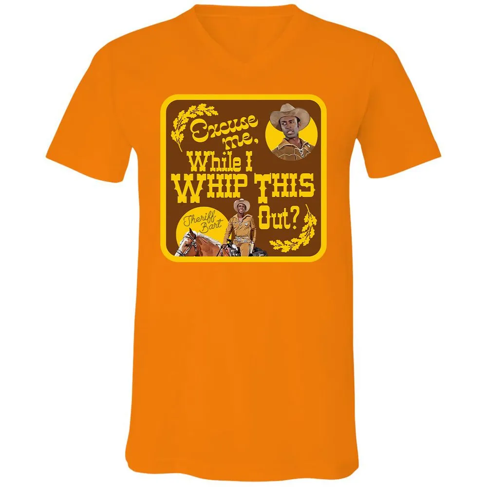 Unisex V-Neck T-Shirt - 3T2ERNYE - Orange - 11