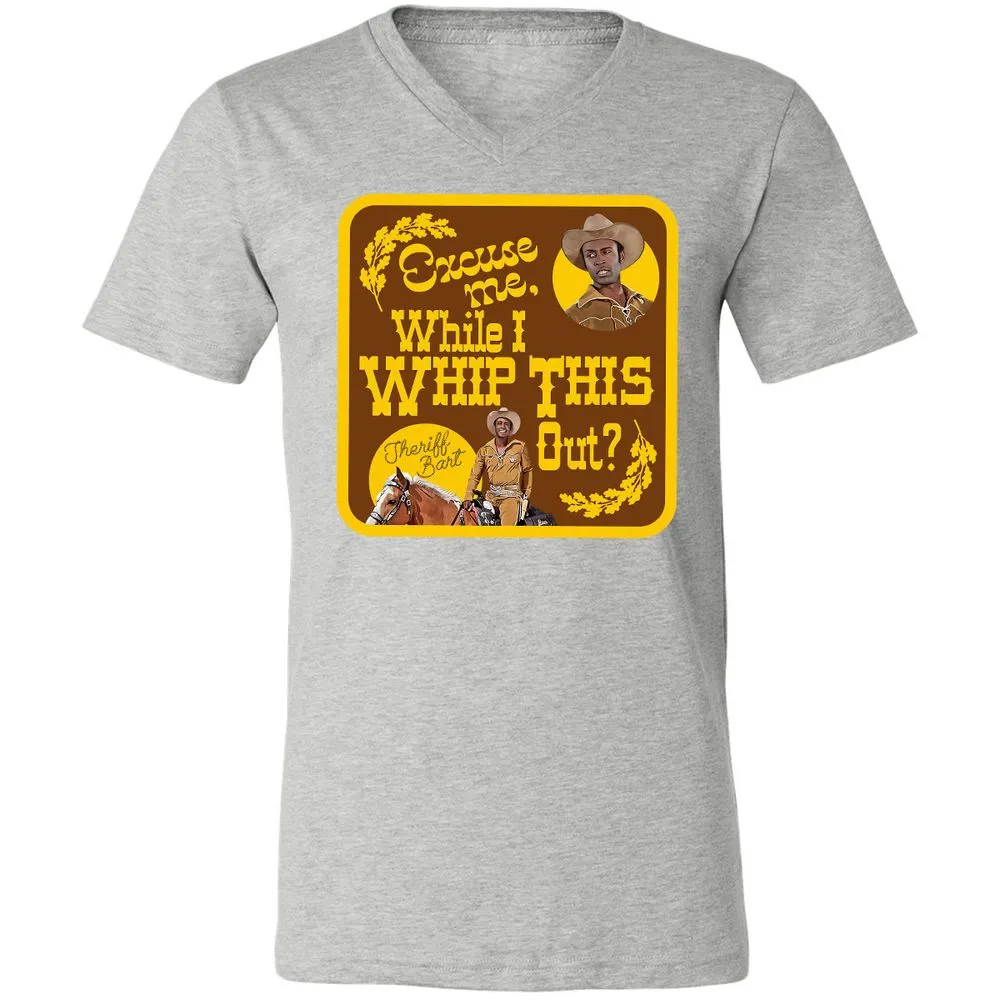 Unisex V-Neck T-Shirt - 3T2ERNYE - Athletic Heather - 7