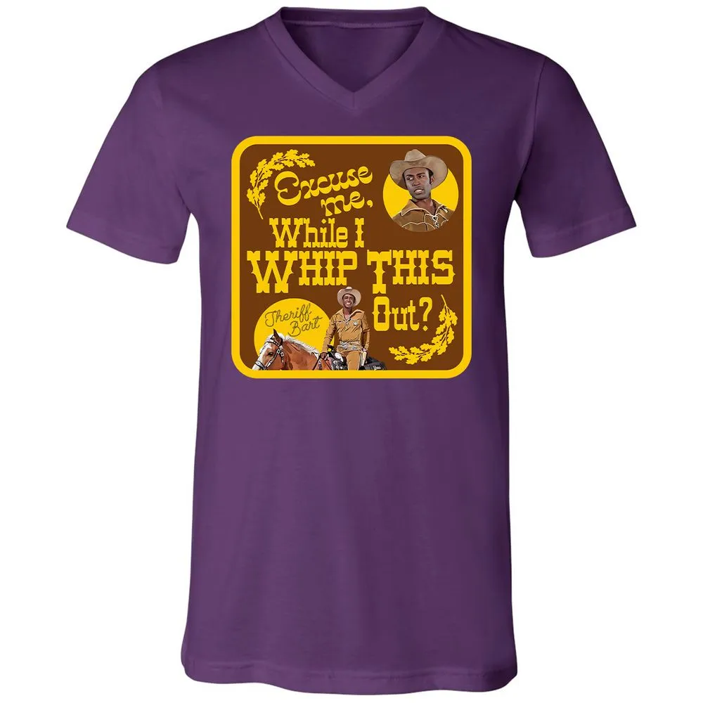 Unisex V-Neck T-Shirt - 3T2ERNYE - Team Purple - 9