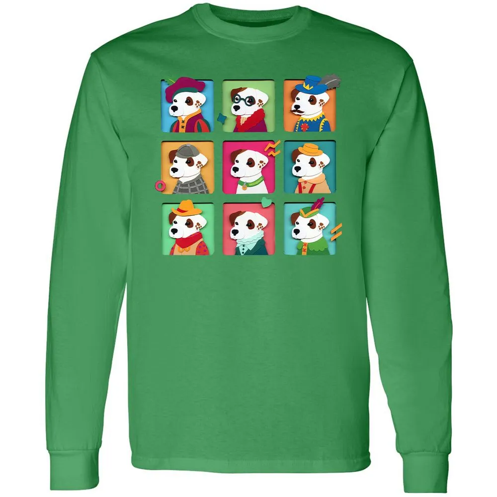 Long Sleeve T-Shirt - AFG8L641 - Irish Green - 10