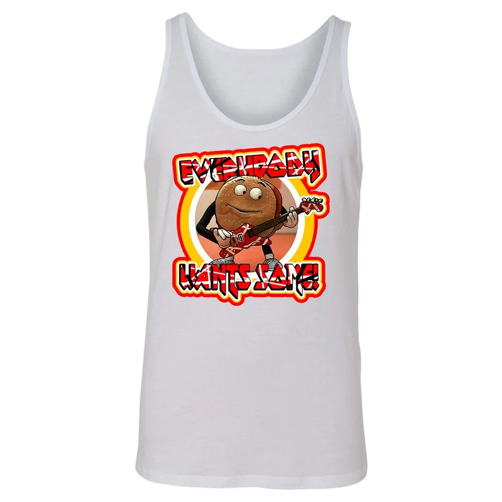 Unisex Jersey Tank - R6UYMU96 - White - 14