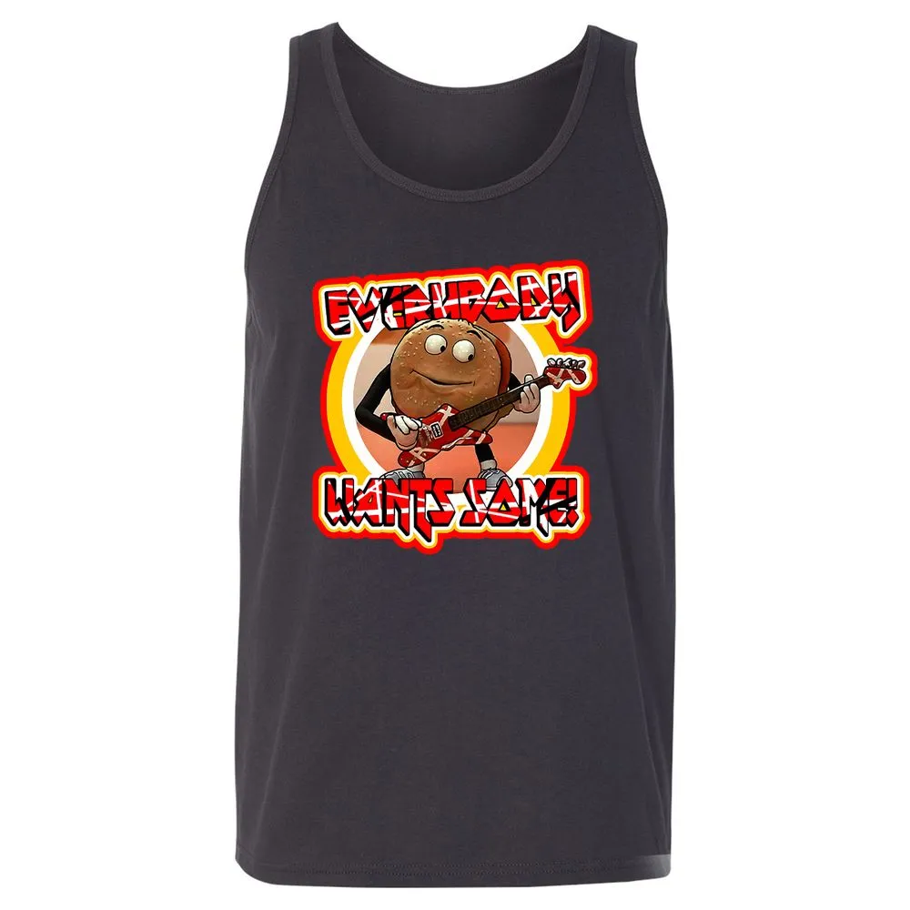 Unisex Jersey Tank - R6UYMU96 - Dark Grey - 7