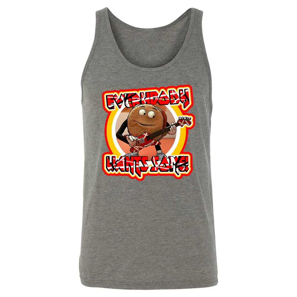 Unisex Jersey Tank - R6UYMU96 - Grey Triblend - 8