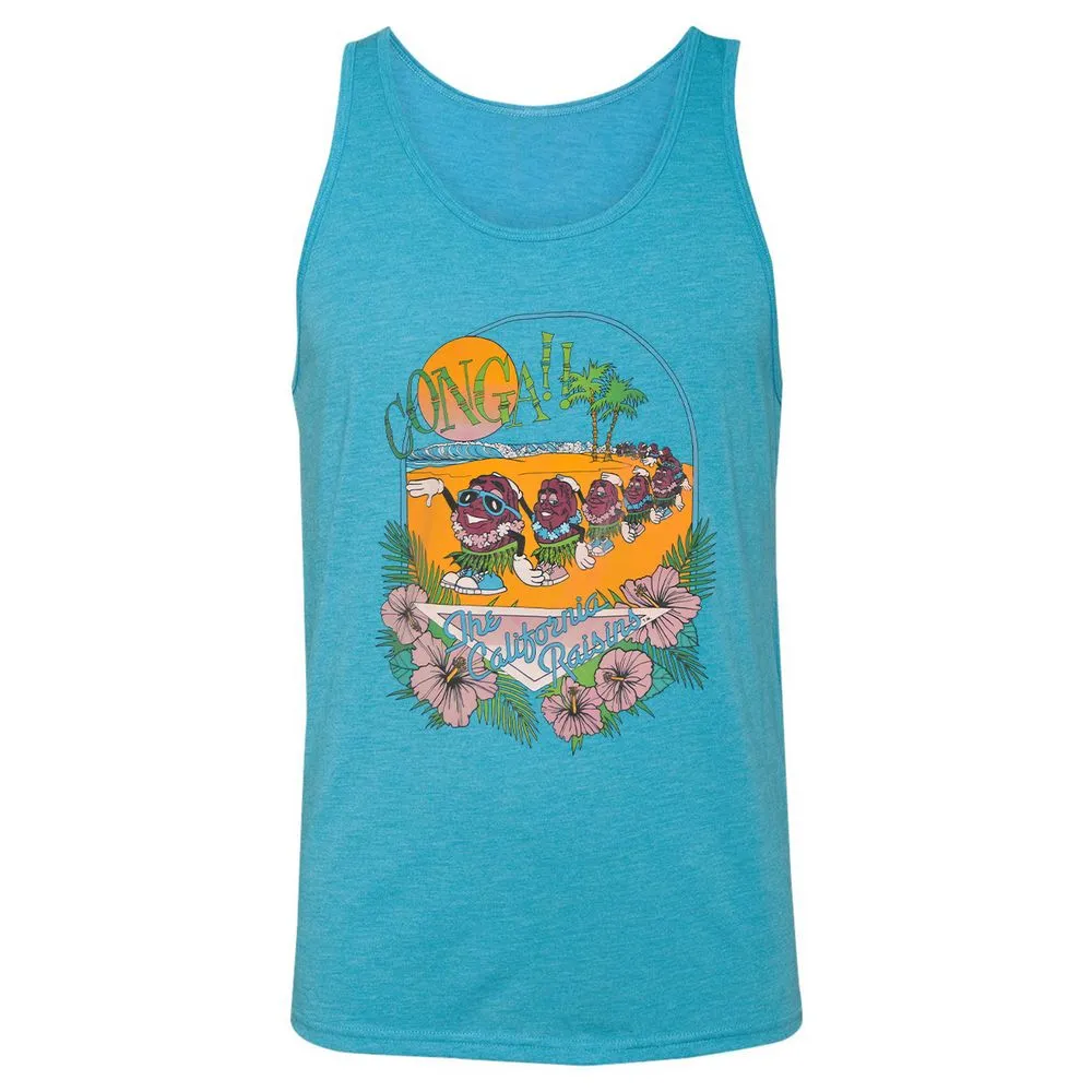 Unisex Jersey Tank - 3X1NJXSJ - Aqua Triblend - 3