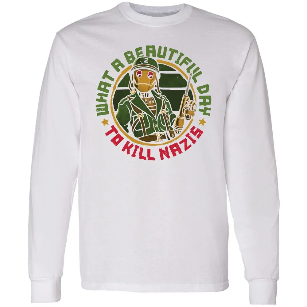 Long Sleeve T-Shirt - BHNA1P4Q - White - 5