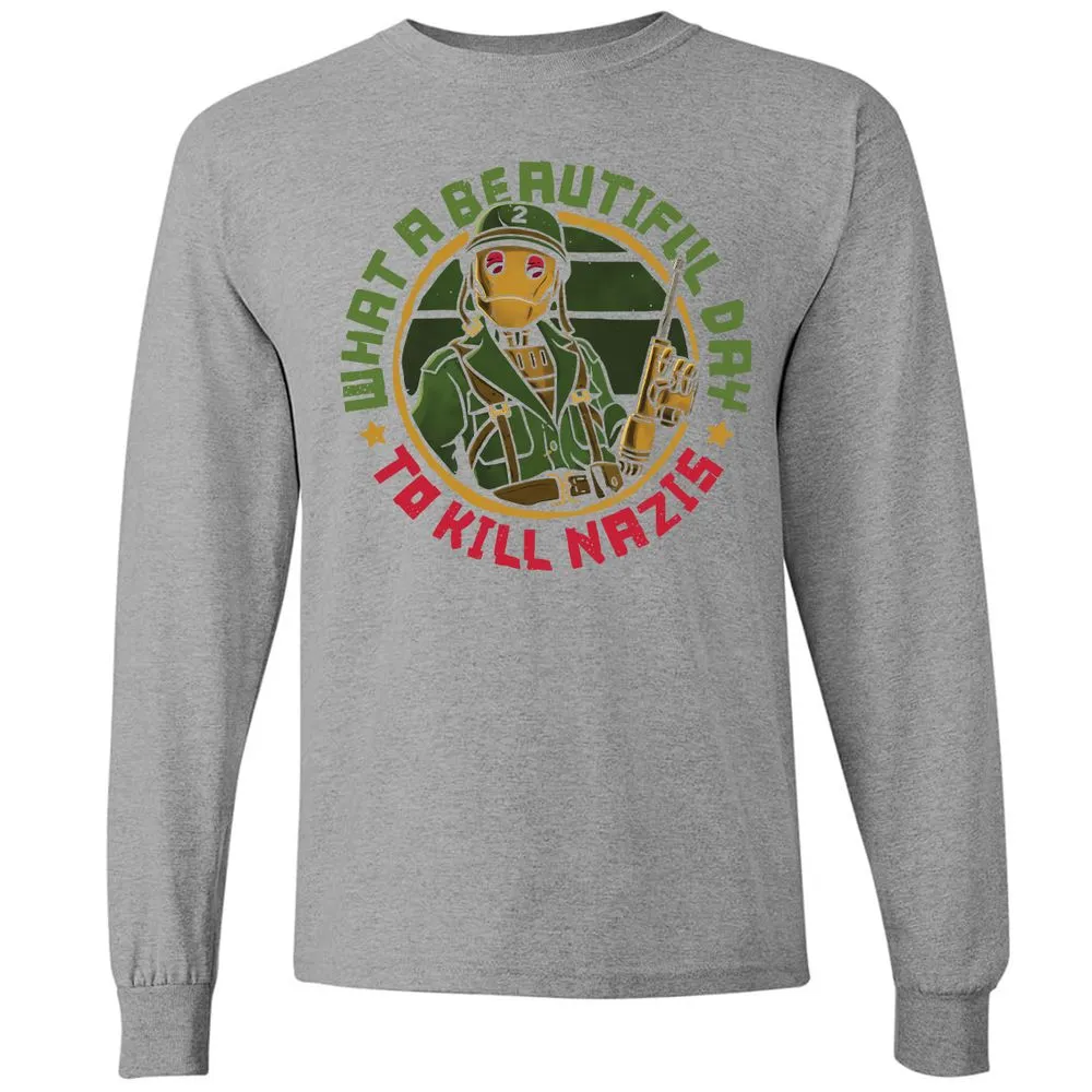 Long Sleeve T-Shirt - BHNA1P4Q - Graphite Heather - 6