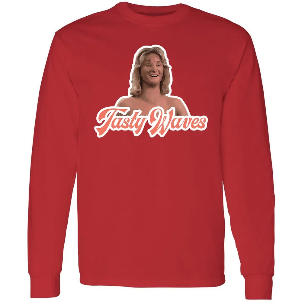 Long Sleeve T-Shirt - 645G7VNJ - Red - 14