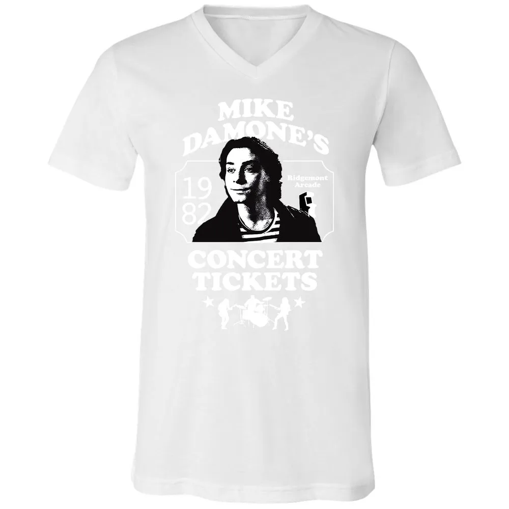 Unisex V-Neck T-Shirt - LCYUJBX9 - White - 5