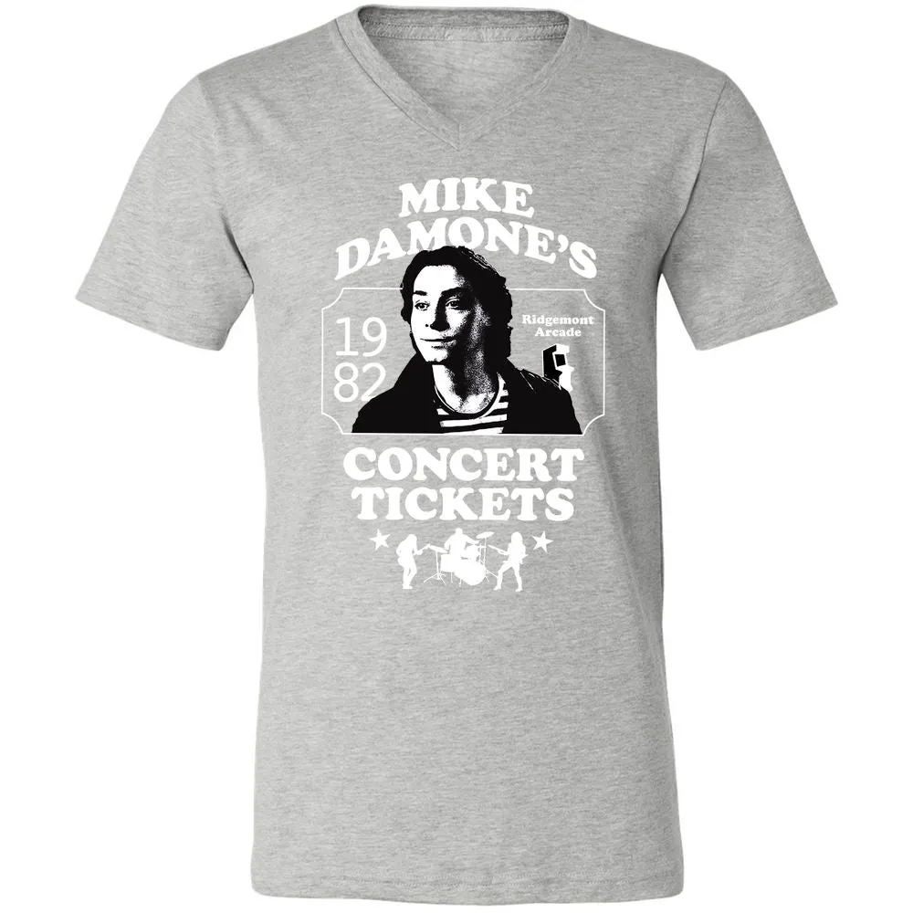 Unisex V-Neck T-Shirt - LCYUJBX9 - Athletic Heather - 7