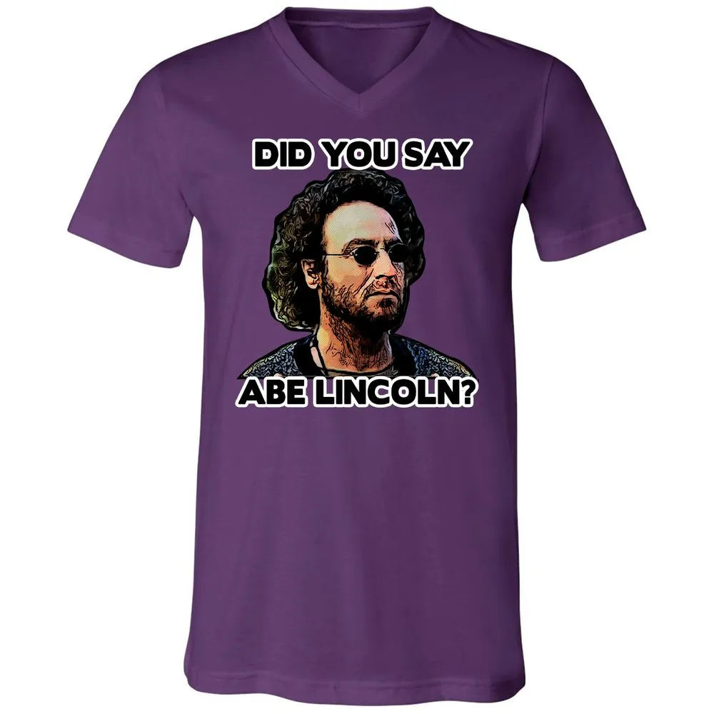 Unisex V-Neck T-Shirt - VZATASGL - Team Purple - 9
