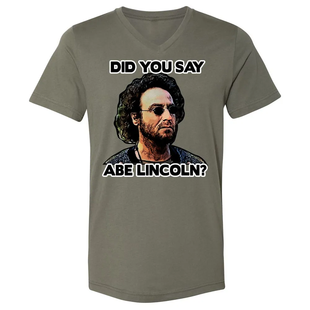Unisex V-Neck T-Shirt - VZATASGL - Military Green - 10