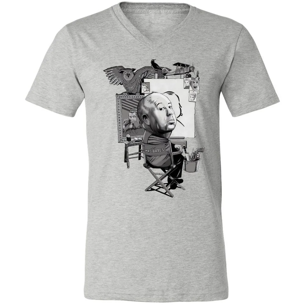 Unisex V-Neck T-Shirt - X8X2TV93 - Athletic Heather - 7