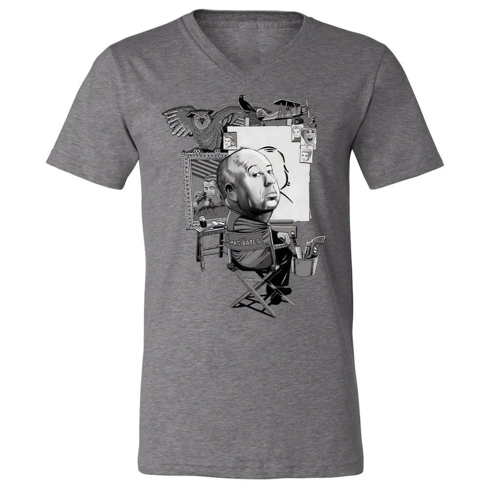 Unisex V-Neck T-Shirt - X8X2TV93 - Deep Heather - 13