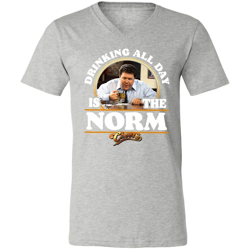 Unisex V-Neck T-Shirt - E7KVFRKW - Athletic Heather - 7
