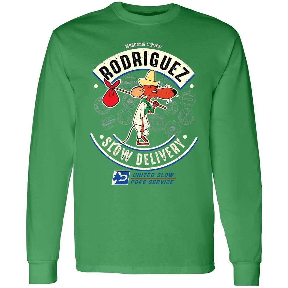 Long Sleeve T-Shirt - CSDZJ8GX - Irish Green - 10