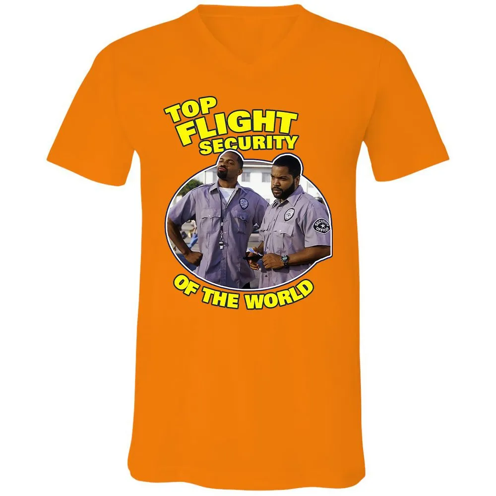 Unisex V-Neck T-Shirt - BTKZ44BV - Orange - 11