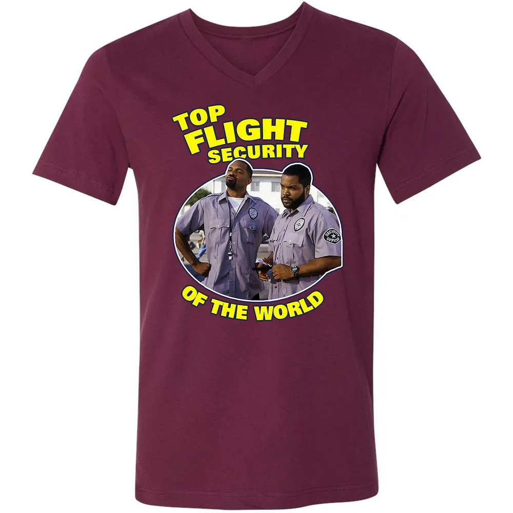 Unisex V-Neck T-Shirt - BTKZ44BV - Maroon - 6