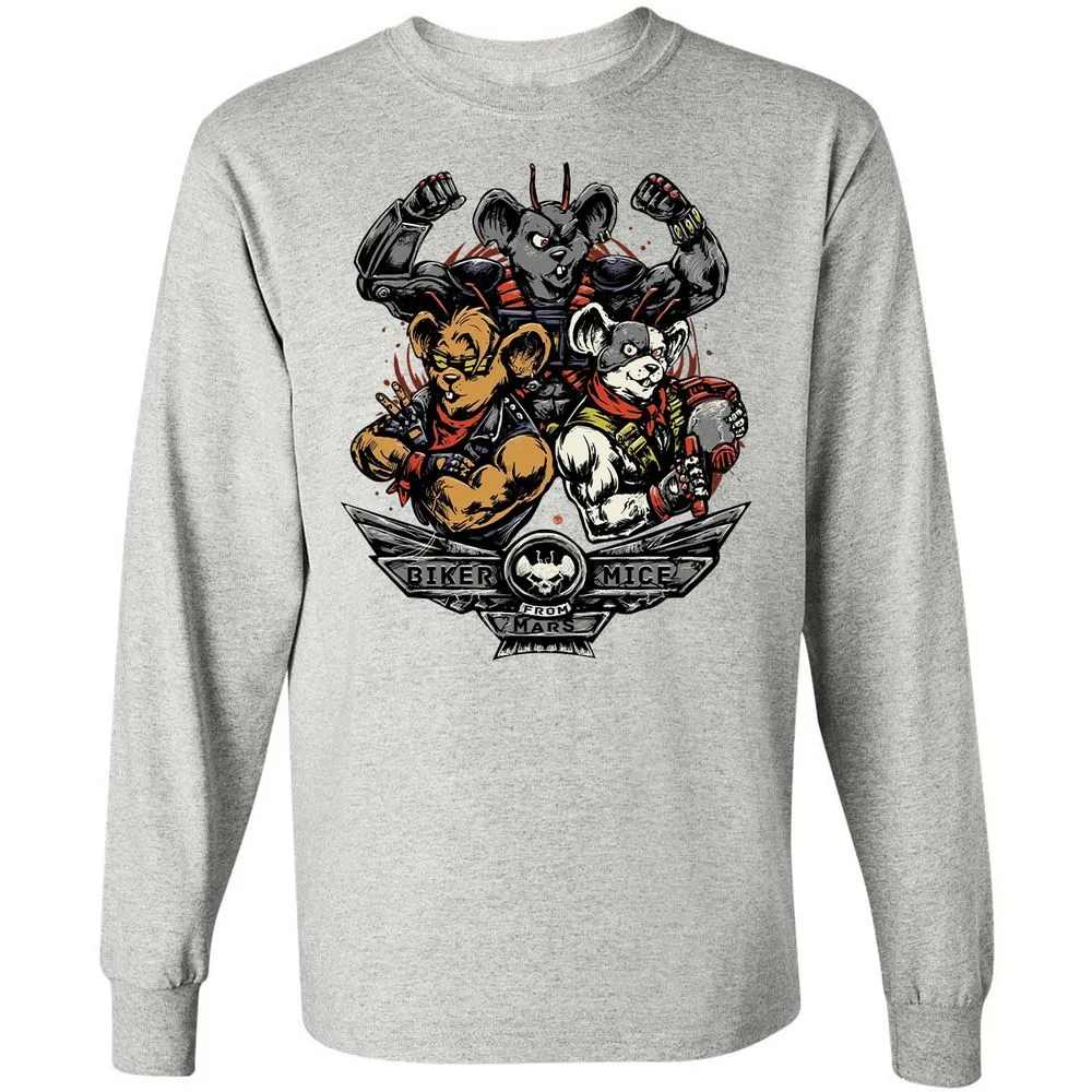 Long Sleeve T-Shirt - 5RB3PQN5 - Ash - 7