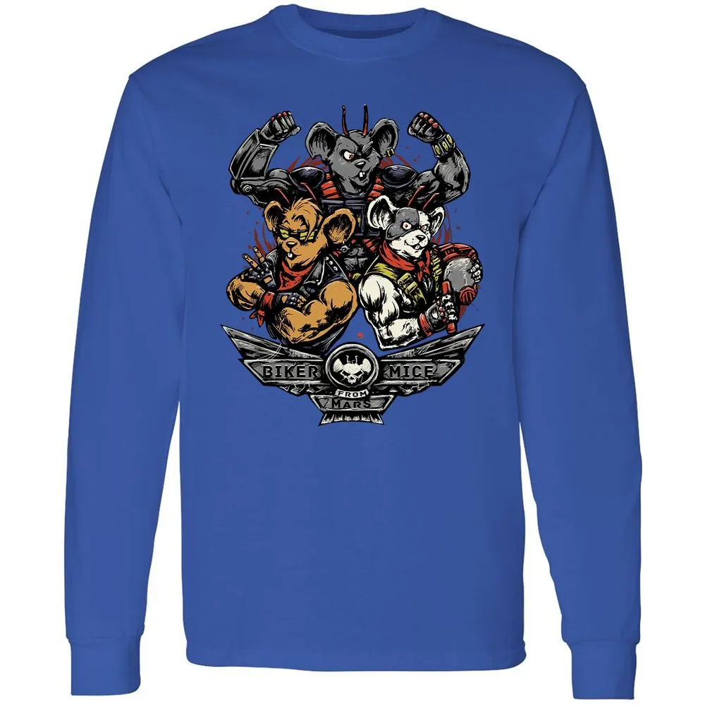 Long Sleeve T-Shirt - 5RB3PQN5 - Royal - 8