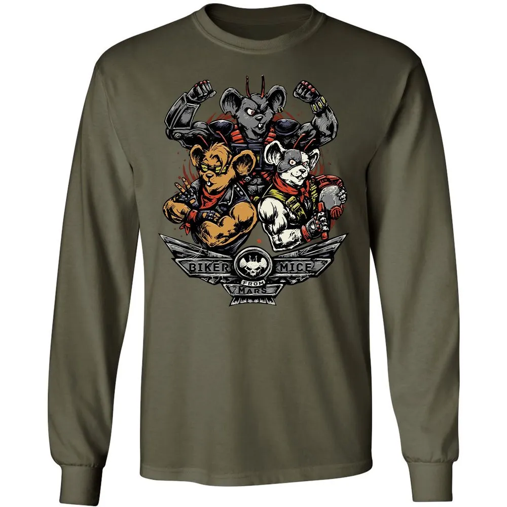 Long Sleeve T-Shirt - 5RB3PQN5 - Military Green - 16