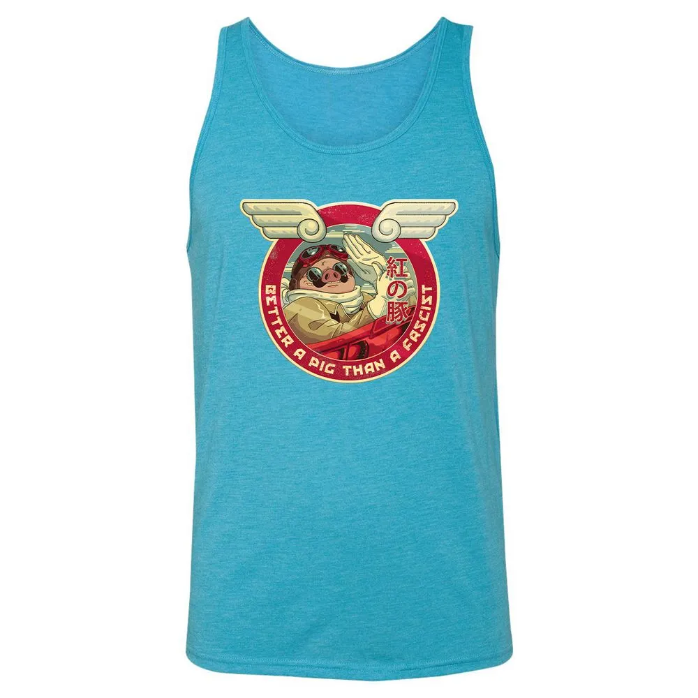Unisex Jersey Tank - 4ETGVZRS - Aqua Triblend - 3