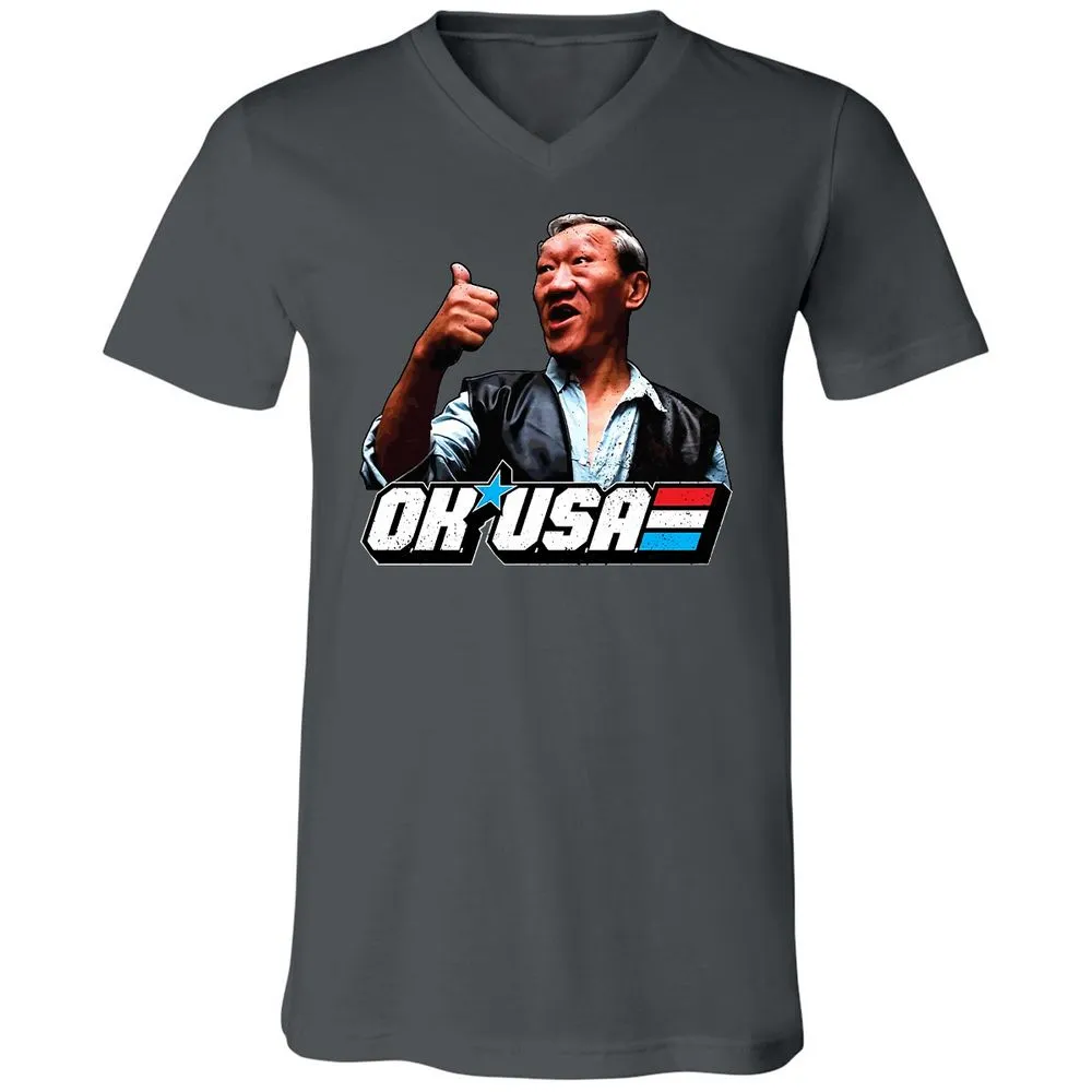 Unisex V-Neck T-Shirt - T631UCHG - Asphalt - 12