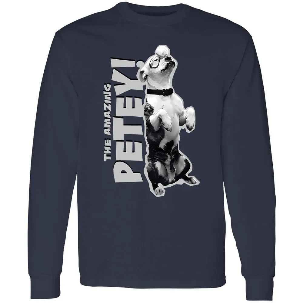 Long Sleeve T-Shirt - 1X81KBHG - Navy - 2