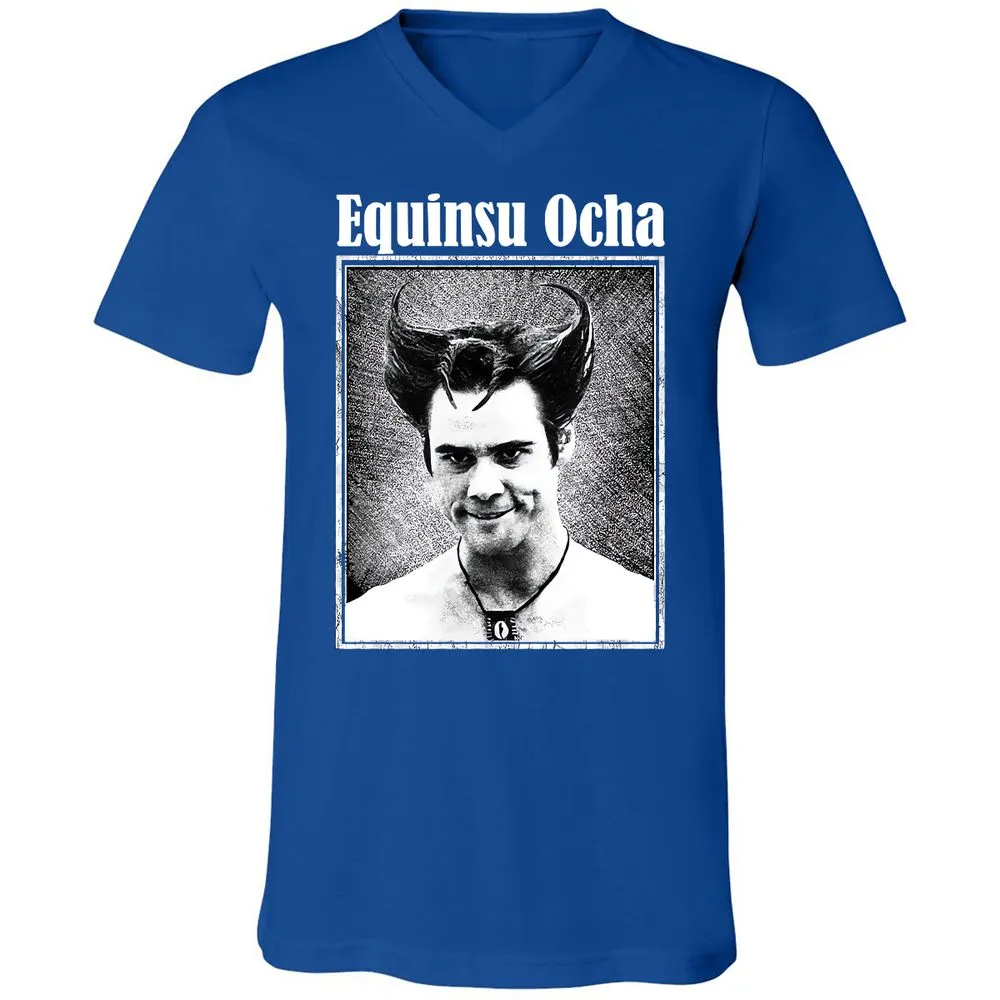 Unisex V-Neck T-Shirt - P45U8457 - True Royal - 4