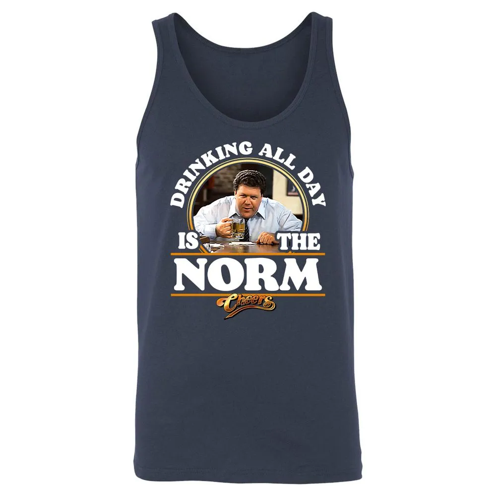 Unisex Jersey Tank - 4CNMP68A - Navy - 2