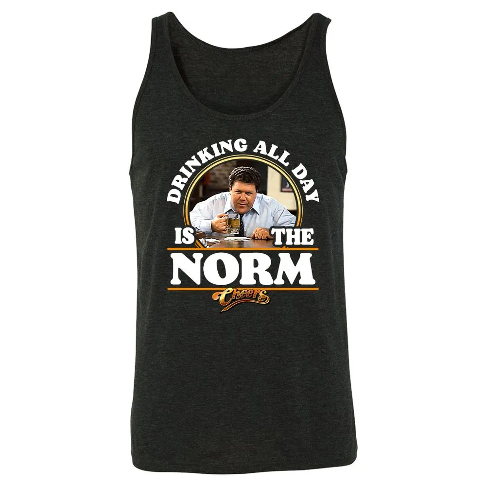 Unisex Jersey Tank - 4CNMP68A - Charcoal Black Triblend - 5