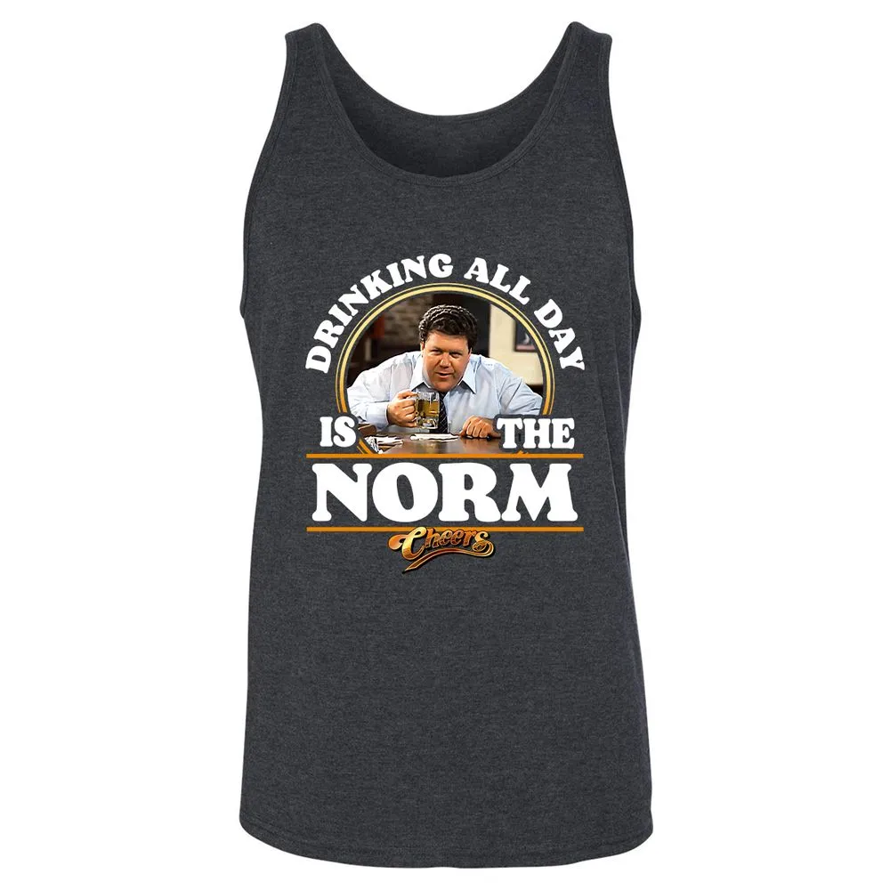 Unisex Jersey Tank - 4CNMP68A - Dark Grey Heather - 6