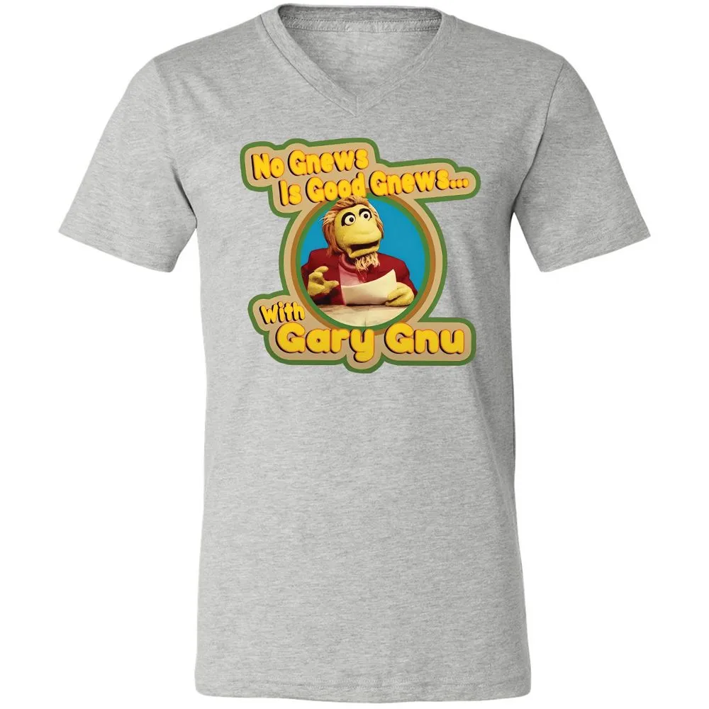 Unisex V-Neck T-Shirt - VKD1EPHQ - Athletic Heather - 7