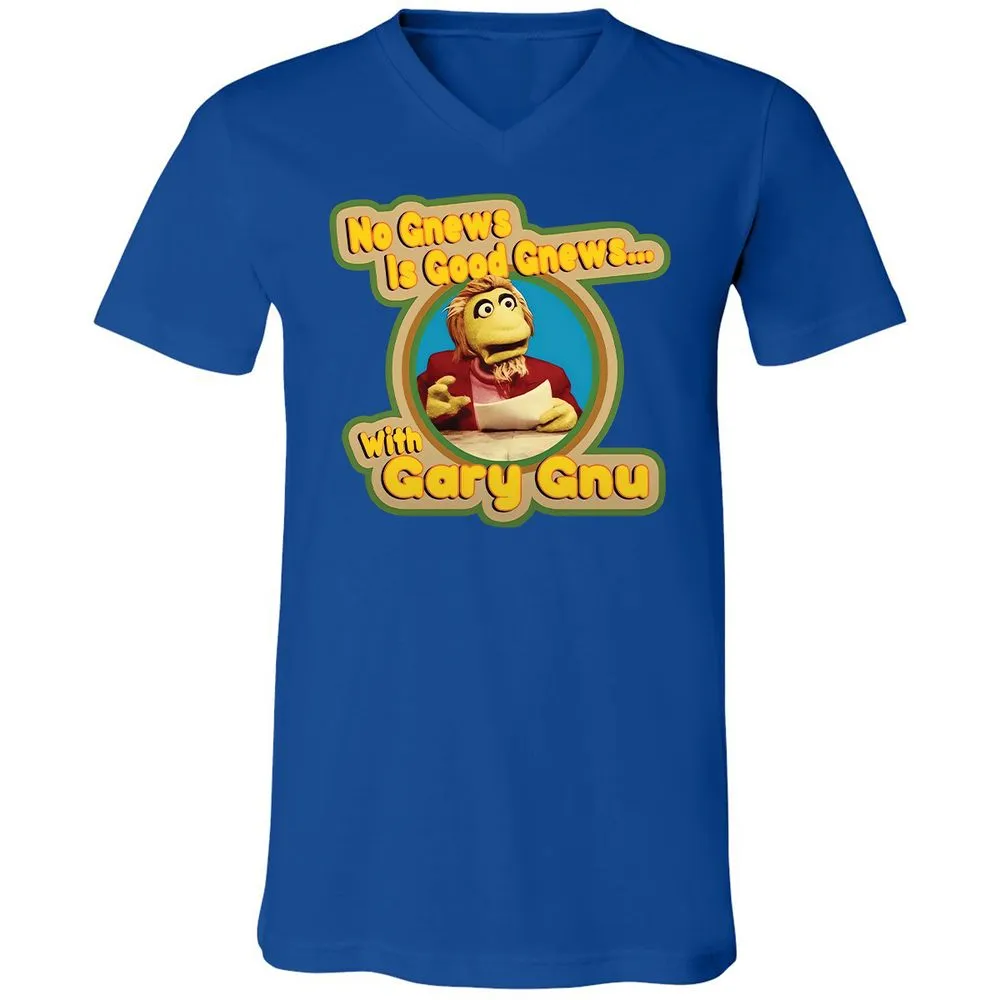 Unisex V-Neck T-Shirt - VKD1EPHQ - True Royal - 4