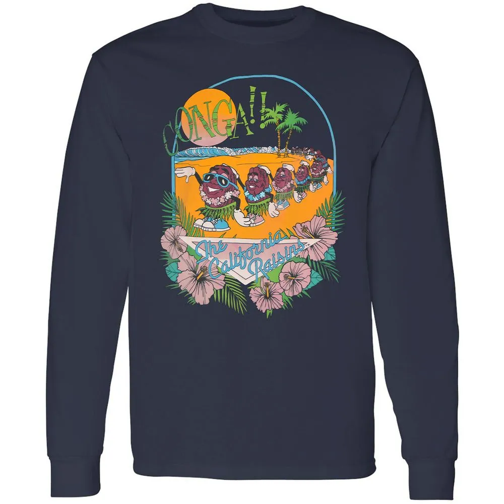 Long Sleeve T-Shirt - A9PDWFLL - Navy - 2
