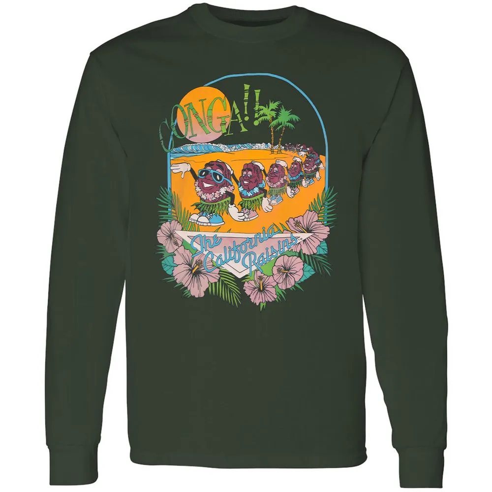 Long Sleeve T-Shirt - A9PDWFLL - Forest Green - 4