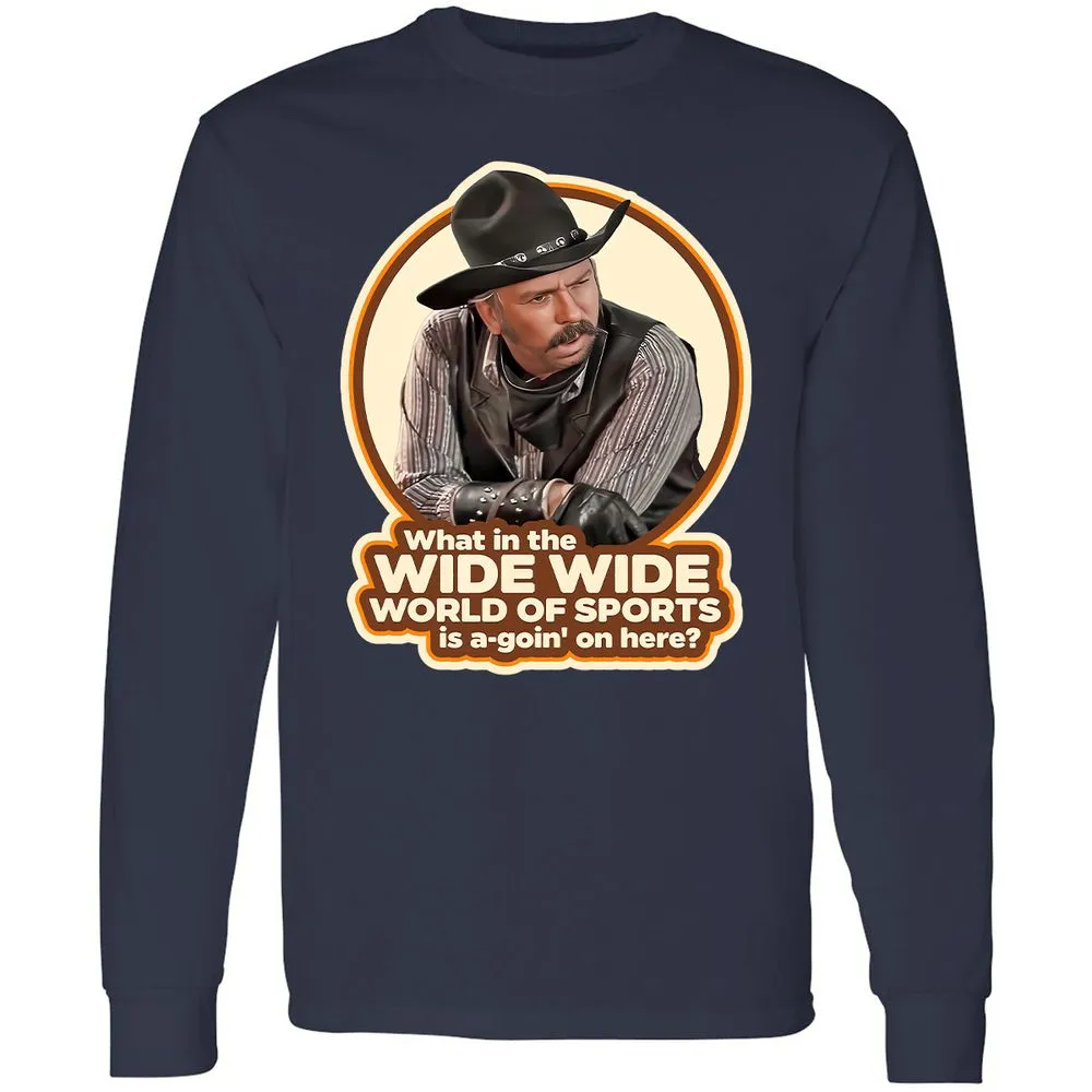 Long Sleeve T-Shirt - CZNJFFFJ - Navy - 2
