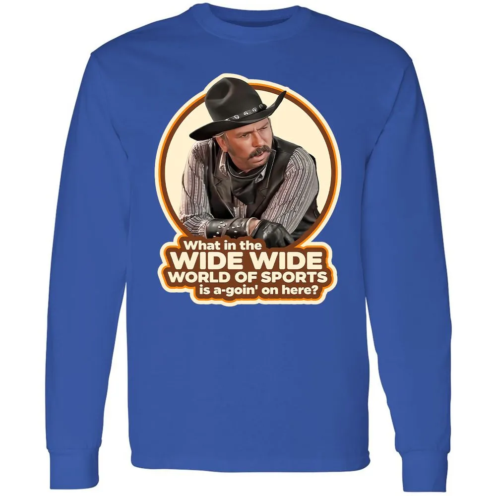 Long Sleeve T-Shirt - CZNJFFFJ - Royal - 8