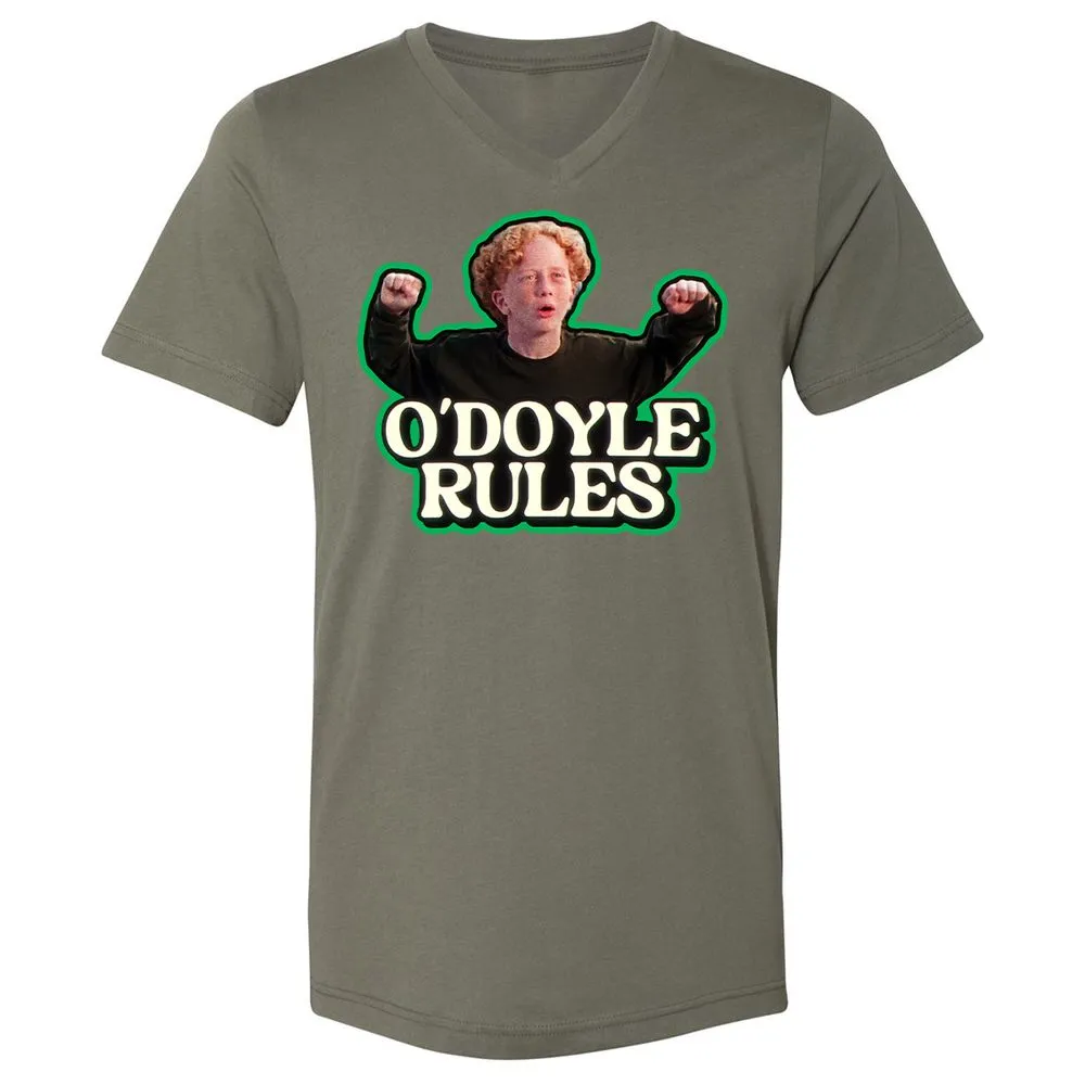 Unisex V-Neck T-Shirt - VYBY2NJC - Military Green - 10