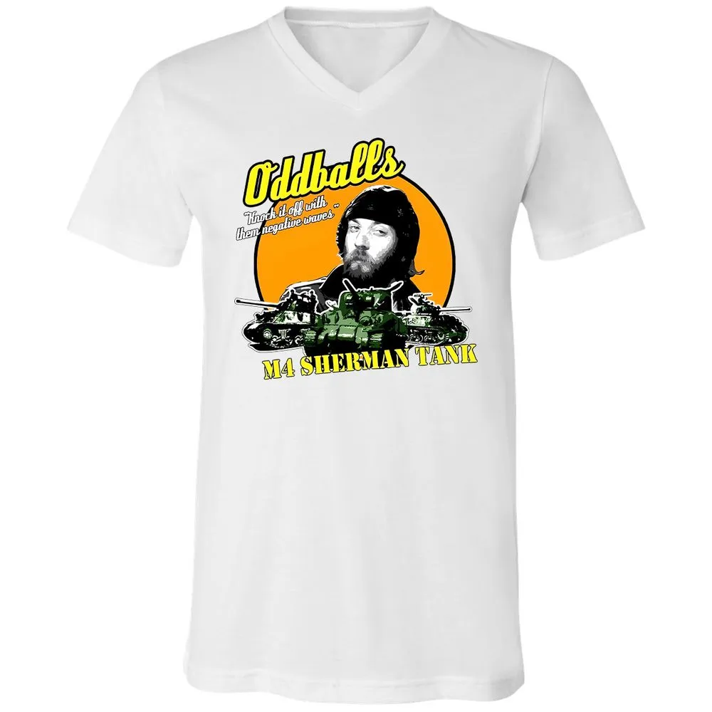 Unisex V-Neck T-Shirt - WXZ3WP88 - White - 5